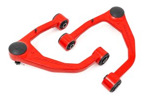 Toyota Tundra Upper Control Arms - Rough Country - Forged - Red - '07-'21
